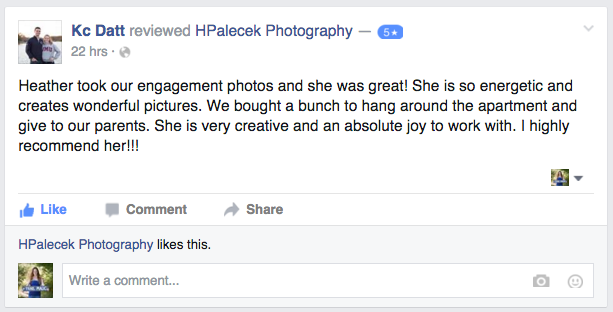 Review of Heather Palecek Photography