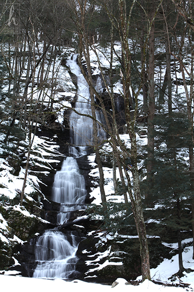 Buttermilk Falls in Winter