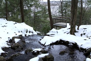 Buttermilk Falls in December