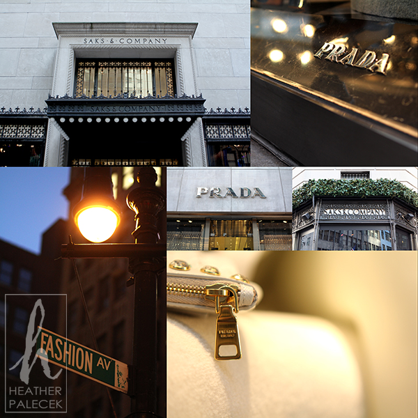 Prada and Sax Collage