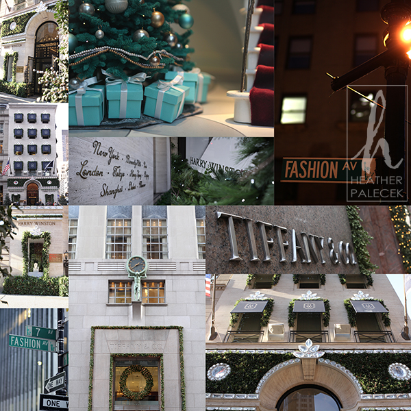 Tiffanys Harry Winston Collage