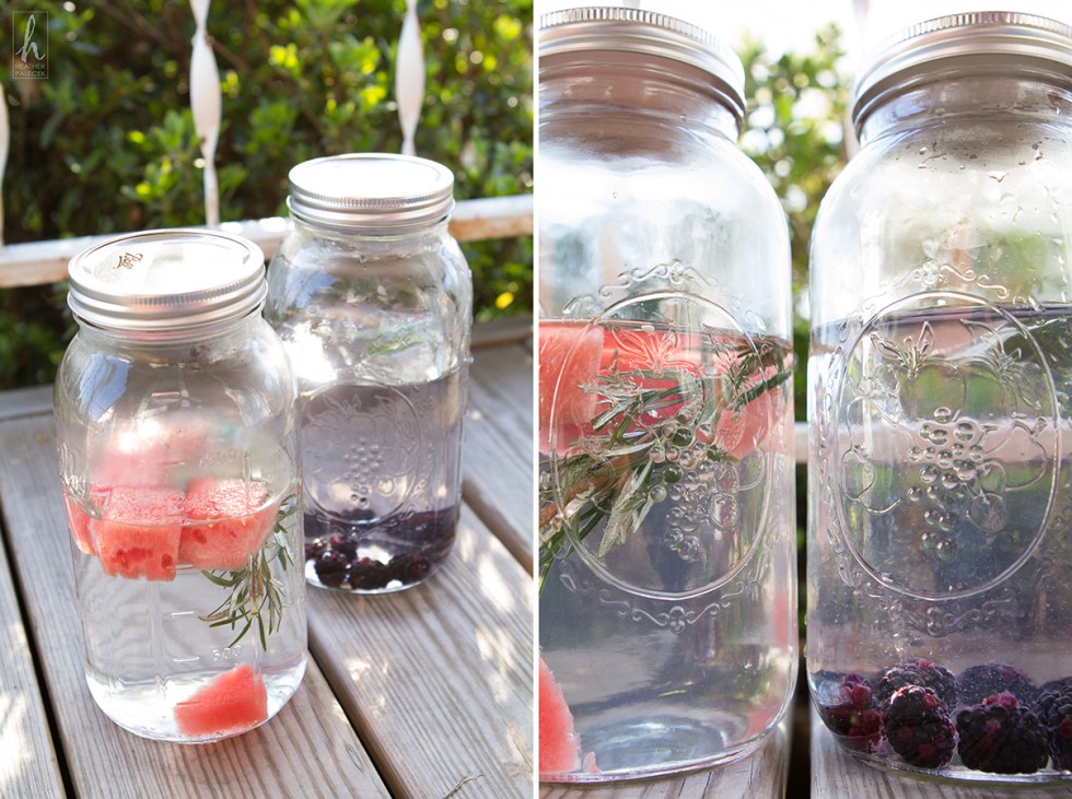 Fruit Infused Water Diptych