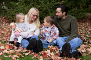 Fall Themed Family Photoshoot at the NJ Botanical Gardens