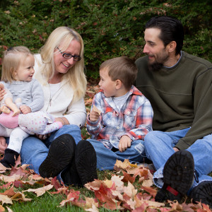 Fall Themed Family Photoshoot at the NJ Botanical Gardens