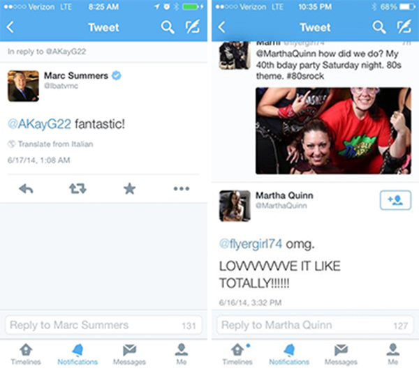twitter screenshots