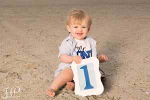 First Birthday Photos at Sunrise on LBI {{Hamilton NJ Children Portrait Photographer}}