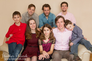 Extended Family Portraits - 18 people! {Hamilton, NJ Family Photographer}