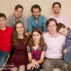 Extended Family Portraits - 18 people! {Hamilton, NJ Family Photographer}