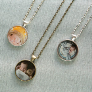 NEW PRODUCT: Handmade Resin Photo Necklace