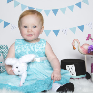 Alice in Wonderland Themed 1st Birthday Session {Hamilton, NJ Portrait Photographer}