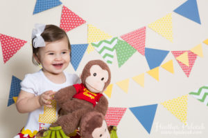 Curious George Themed 1st Birthday Session {Hamilton, NJ Photographer}