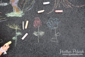 Sidewalk Chalk Family Session {Hamilton, NJ Photographer}