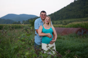 Rivers + Mountains Outdoor Maternity Session West Rupert, VT {Granville, NY Portrait Photographer}