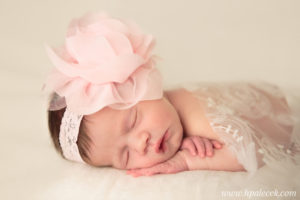 Newborn Girl Studio Photography {Hamilton, NJ Photographer}