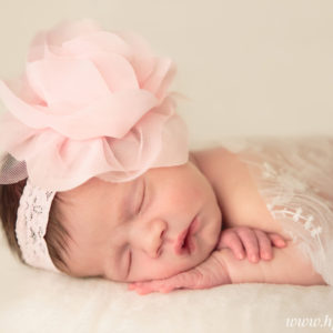 Newborn Girl Studio Photography {Hamilton, NJ Photographer}