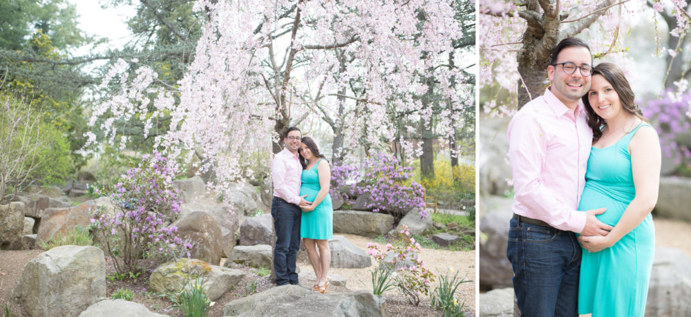 Maternity-Session-Sayen-Gardens-Cherry-Blossoms