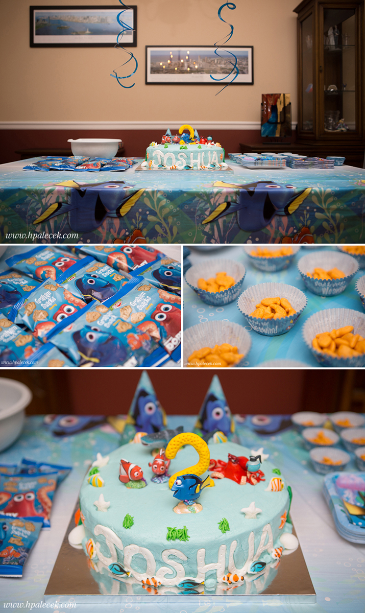 Cake and Decor at Finding Dory Birthday Party