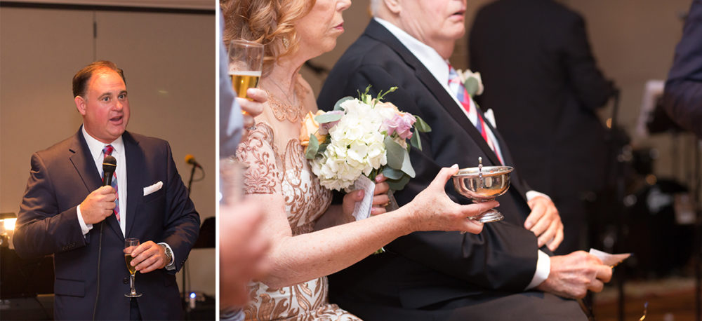 First Toast at Anniversary Party