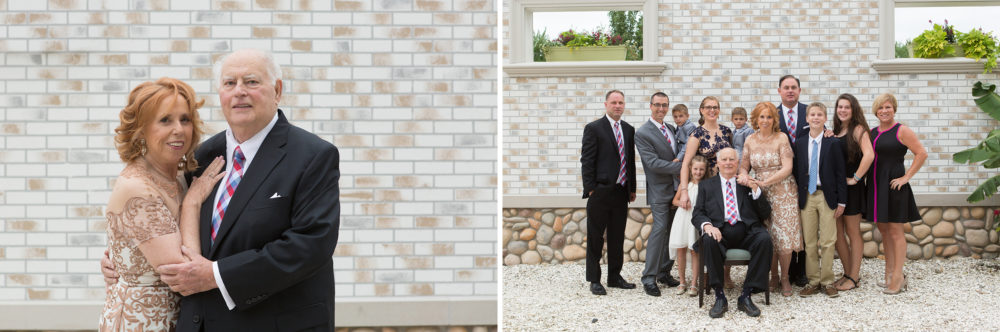 Family Portraits at Anniversary Party Holiday Inn Manahawking