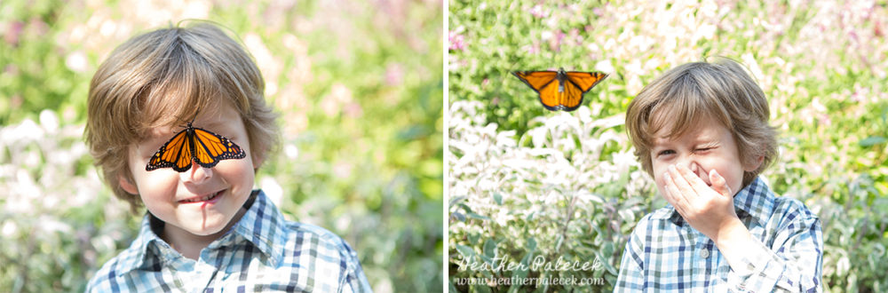 Butterfly Release Family Photos