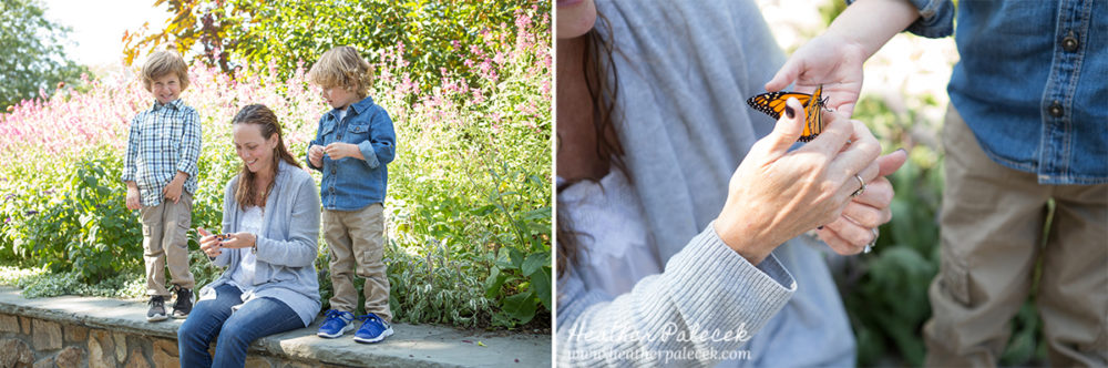 Butterfly Release Family Photos