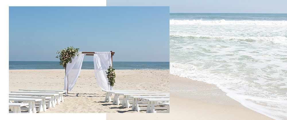 Vow Renewal on Beach LBI NJ