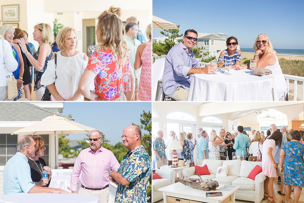 Cocktail Hour at Vow Renewal