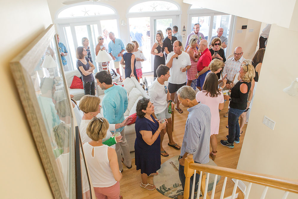 Cocktail Hour at Vow Renewal