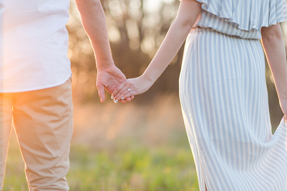 NJ Engagement Session in Field