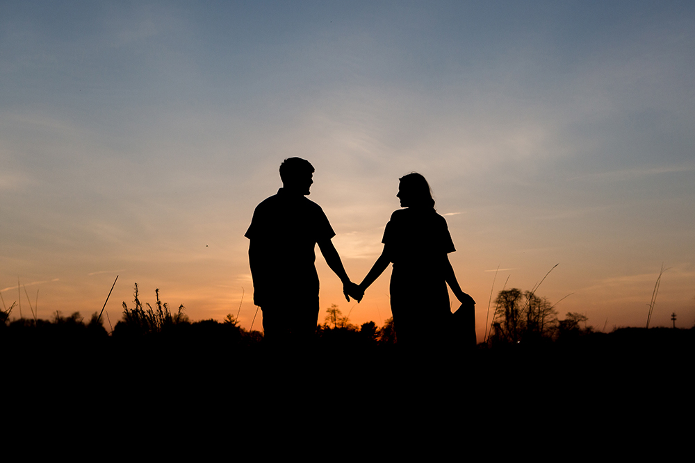 silhouette photography