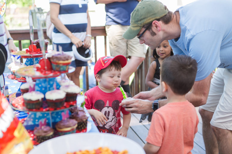 kids backyard birthday party