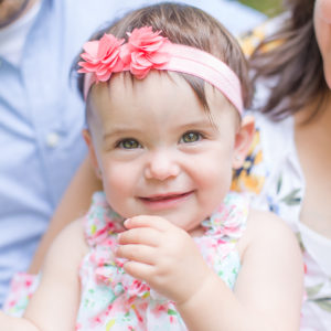 Outdoors First Birthday Photo Shoot {Ewing, NJ Photographer}