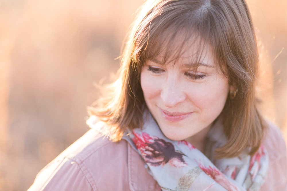 professional headshot outdoors