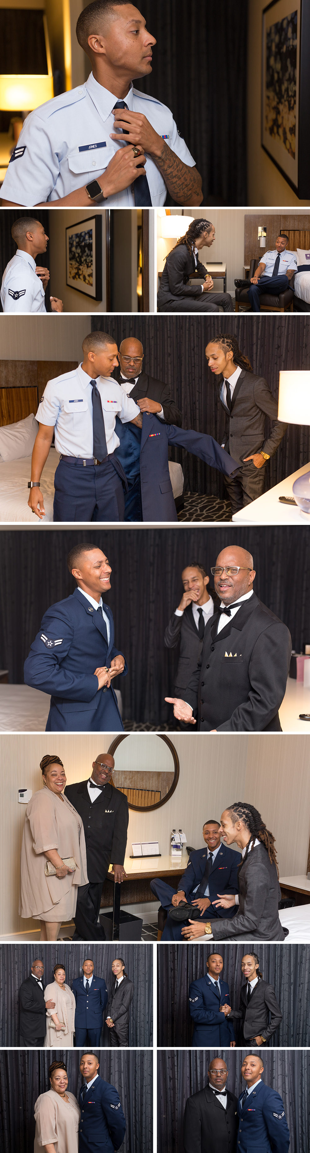 Groom Getting Ready Photos