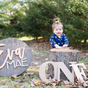 Outdoors 1st Birthday Photos