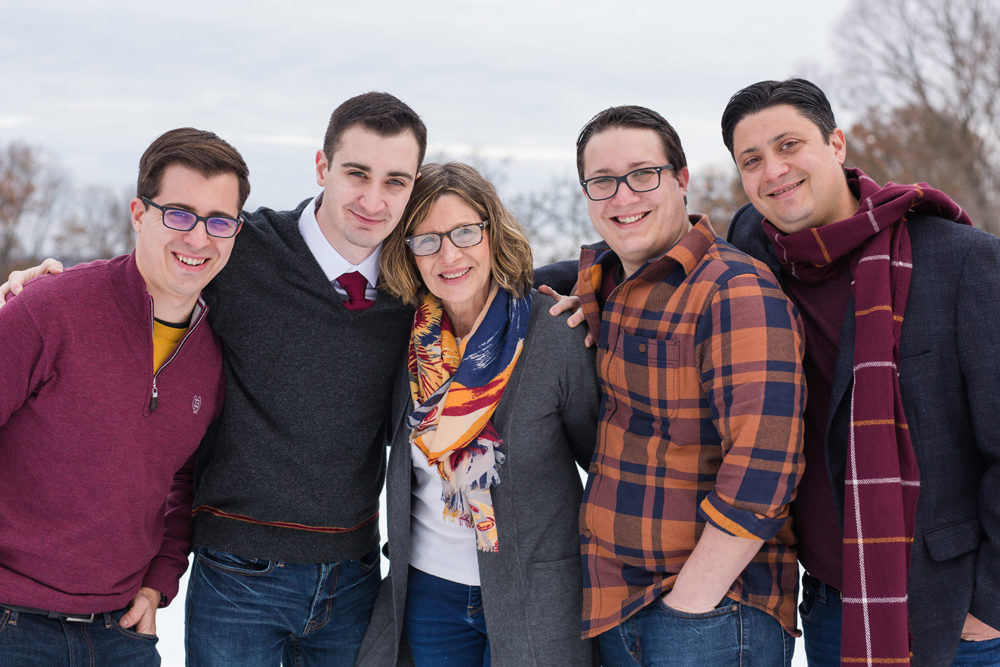 Family Portrait at Frelinghuysen Arboretum