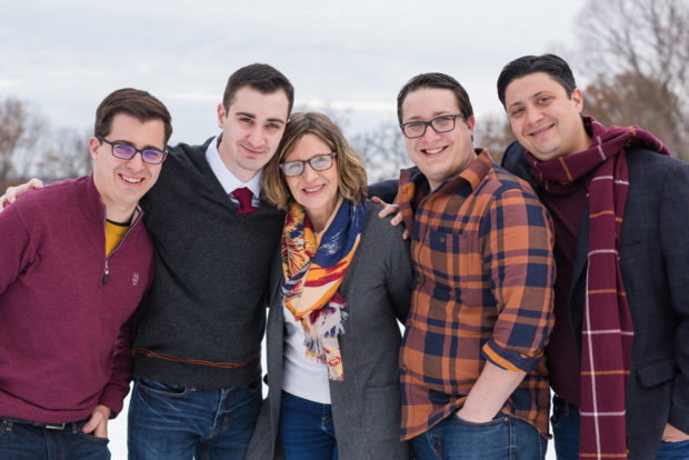 Family Portrait at Frelinghuysen Arboretum