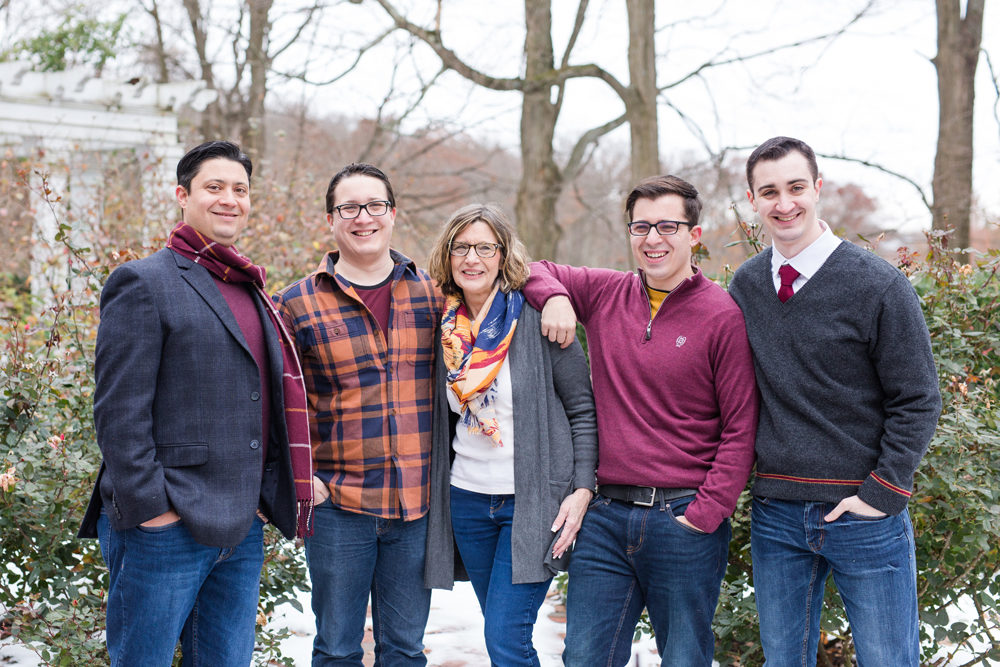 Family Portrait at Frelinghuysen Arboretum