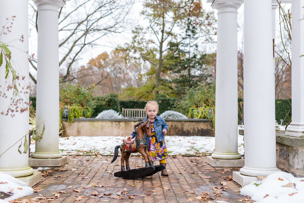 Family Portrait at Frelinghuysen Arboretum