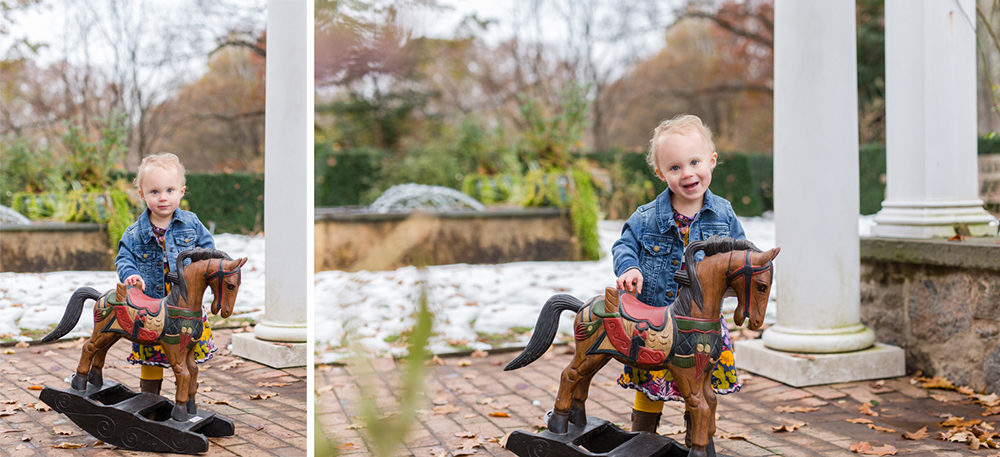 Family Portrait at Frelinghuysen Arboretum