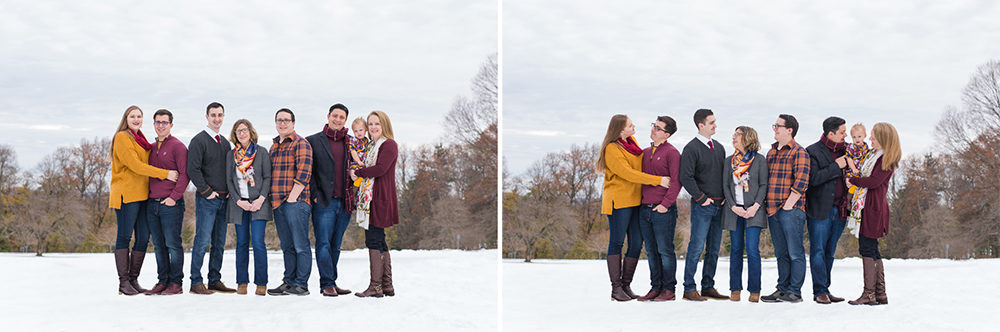 Family Portrait at Frelinghuysen Arboretum