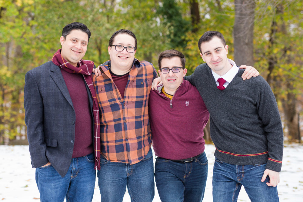 Family Portrait at Frelinghuysen Arboretum