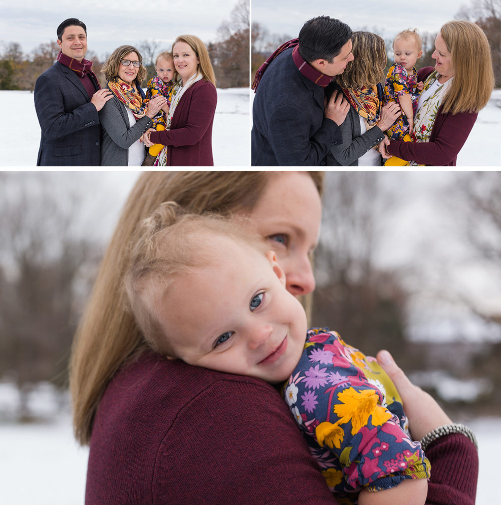 Family Portrait at Frelinghuysen Arboretum
