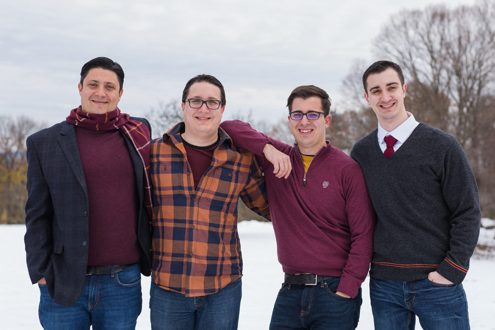 Family Portrait at Frelinghuysen Arboretum