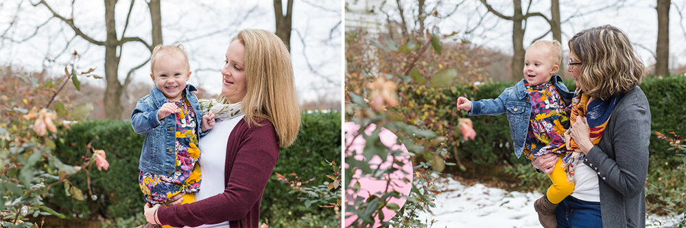 Family Portrait at Frelinghuysen Arboretum
