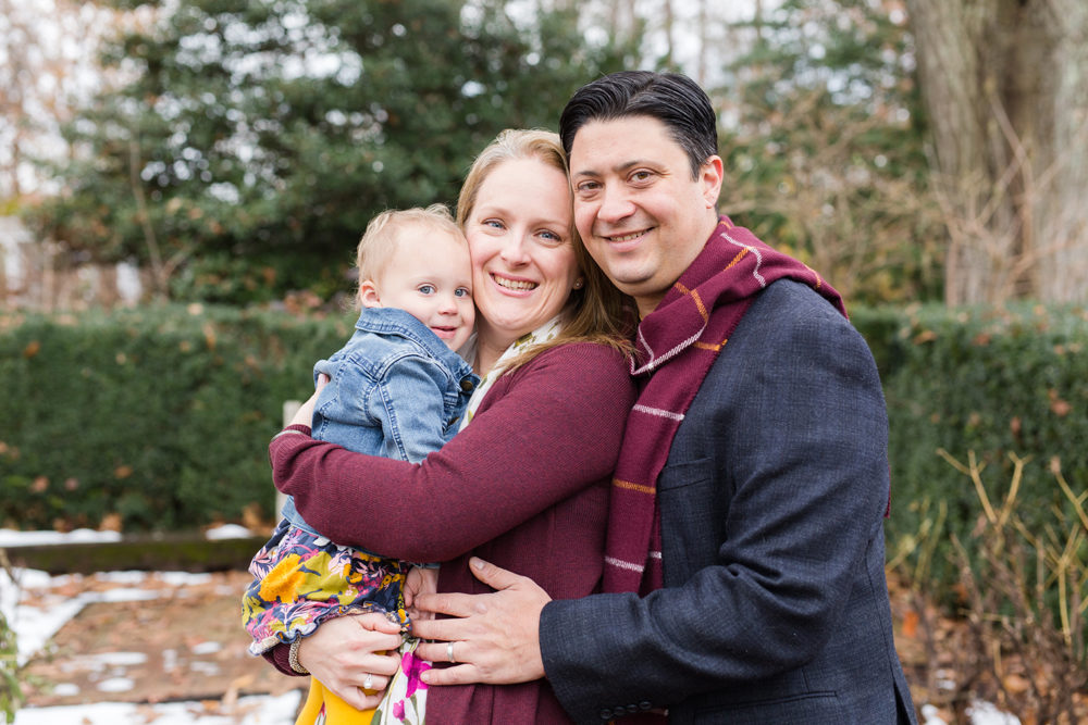 Family Portrait at Frelinghuysen Arboretum