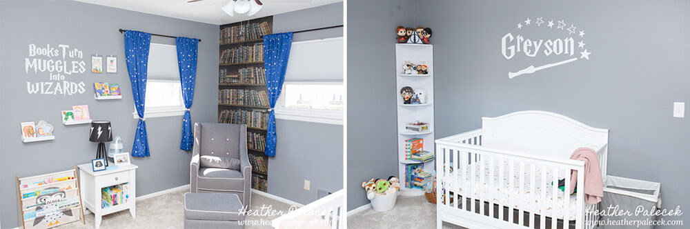 Harry Potter themed nursery