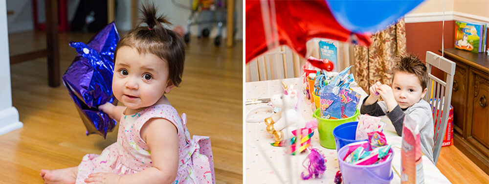 unicorn themed 1st birthday party