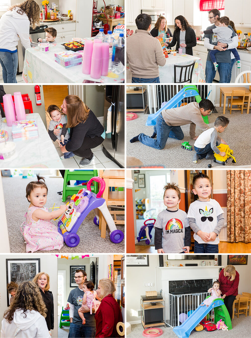 unicorn themed 1st birthday party