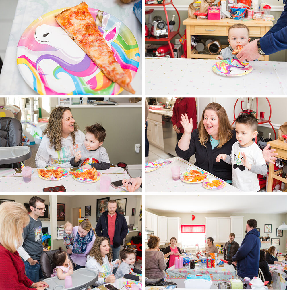 unicorn themed 1st birthday party